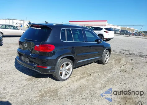 2016 Volkswagen Tiguan R-Line из США, поврежденный, VIN WVGAV7AX8GW073811